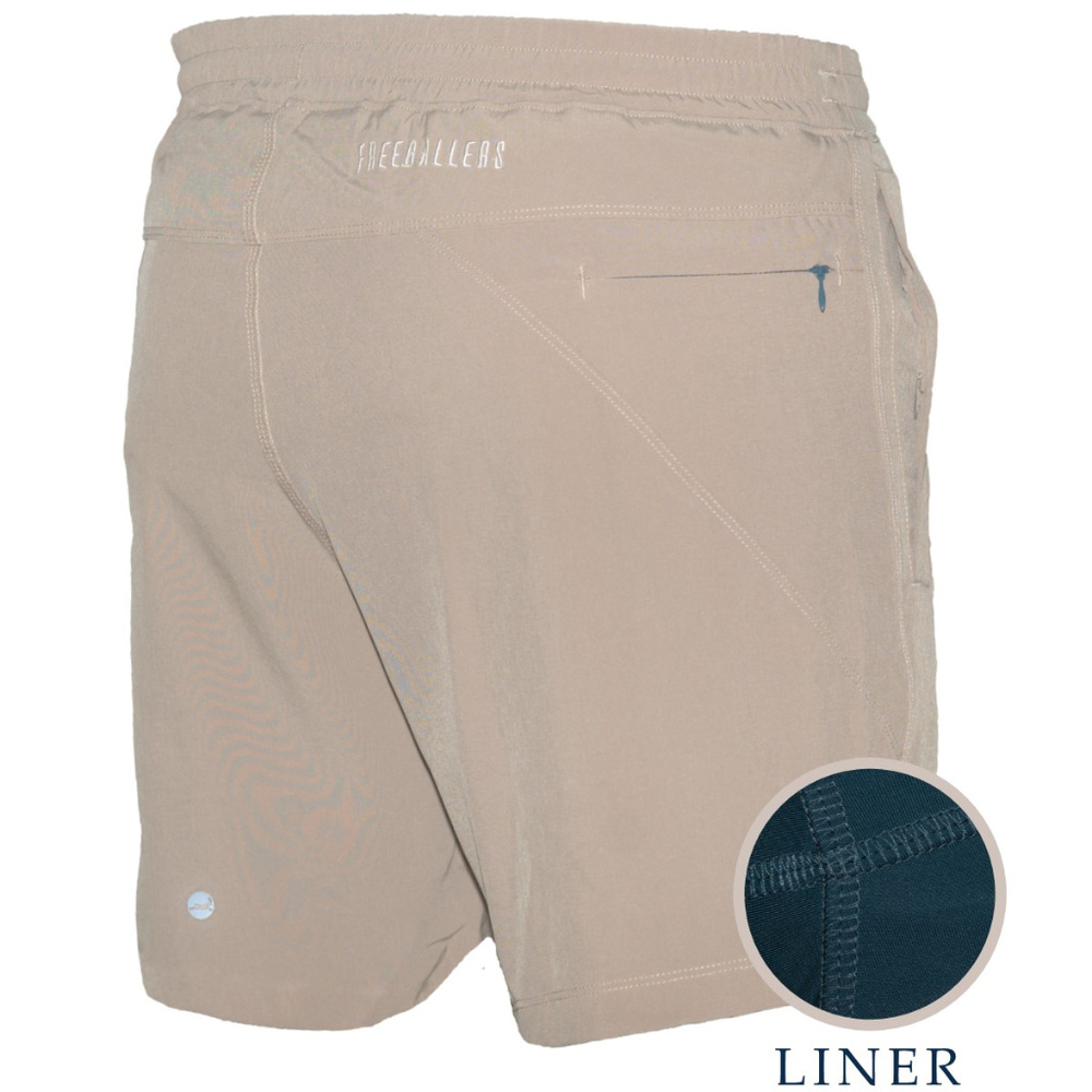 Freeballer 8” Men’s Athletic Shorts w/ Inner Liner